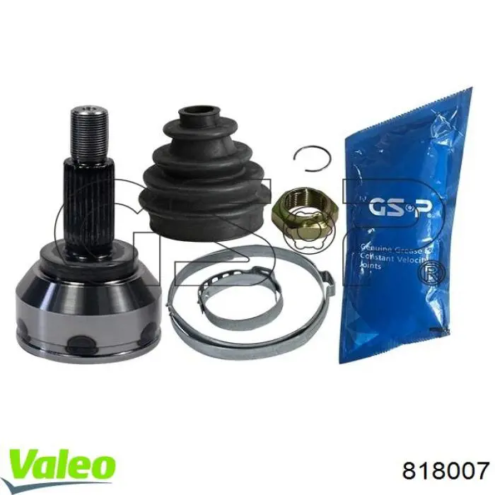 818007 VALEO condensador aire acondicionado