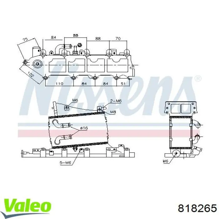 Comprar 818265 VALEO Colector de admisión
