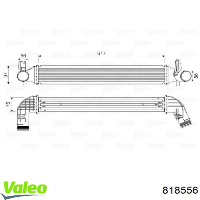 Intercooler CI510000S Mahle Original
