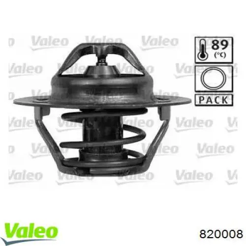 820008 VALEO termostato, refrigerante