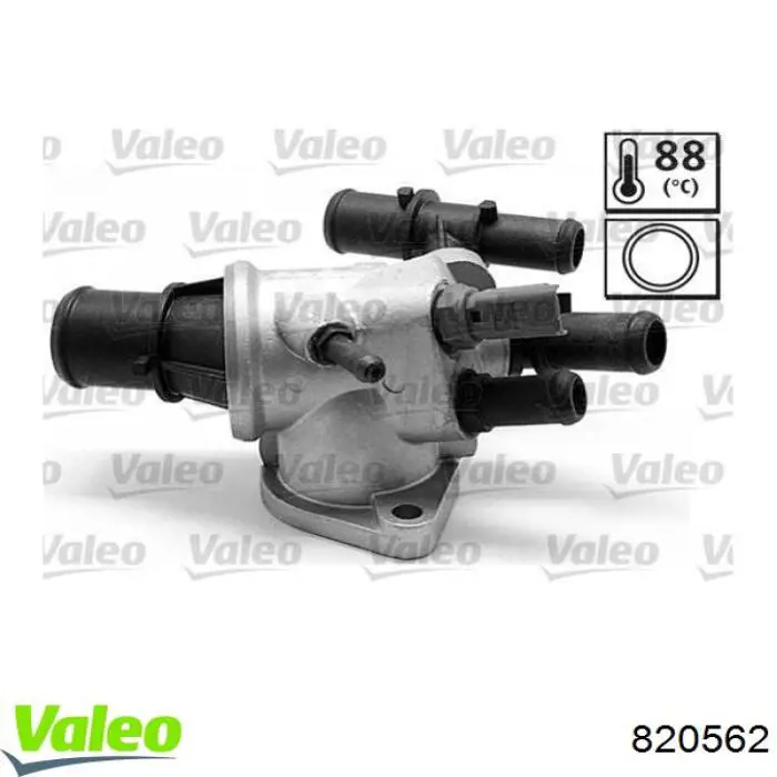 820562 VALEO caja del termostato