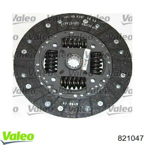 821047 VALEO kit de embrague (3 partes)