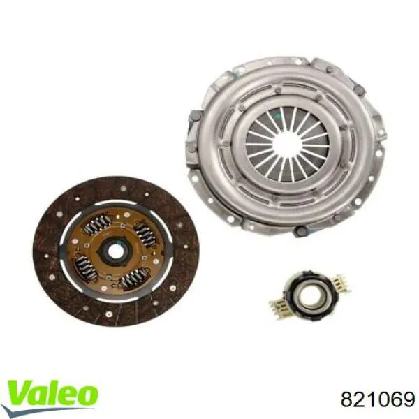 821069 VALEO kit de embrague (3 partes)