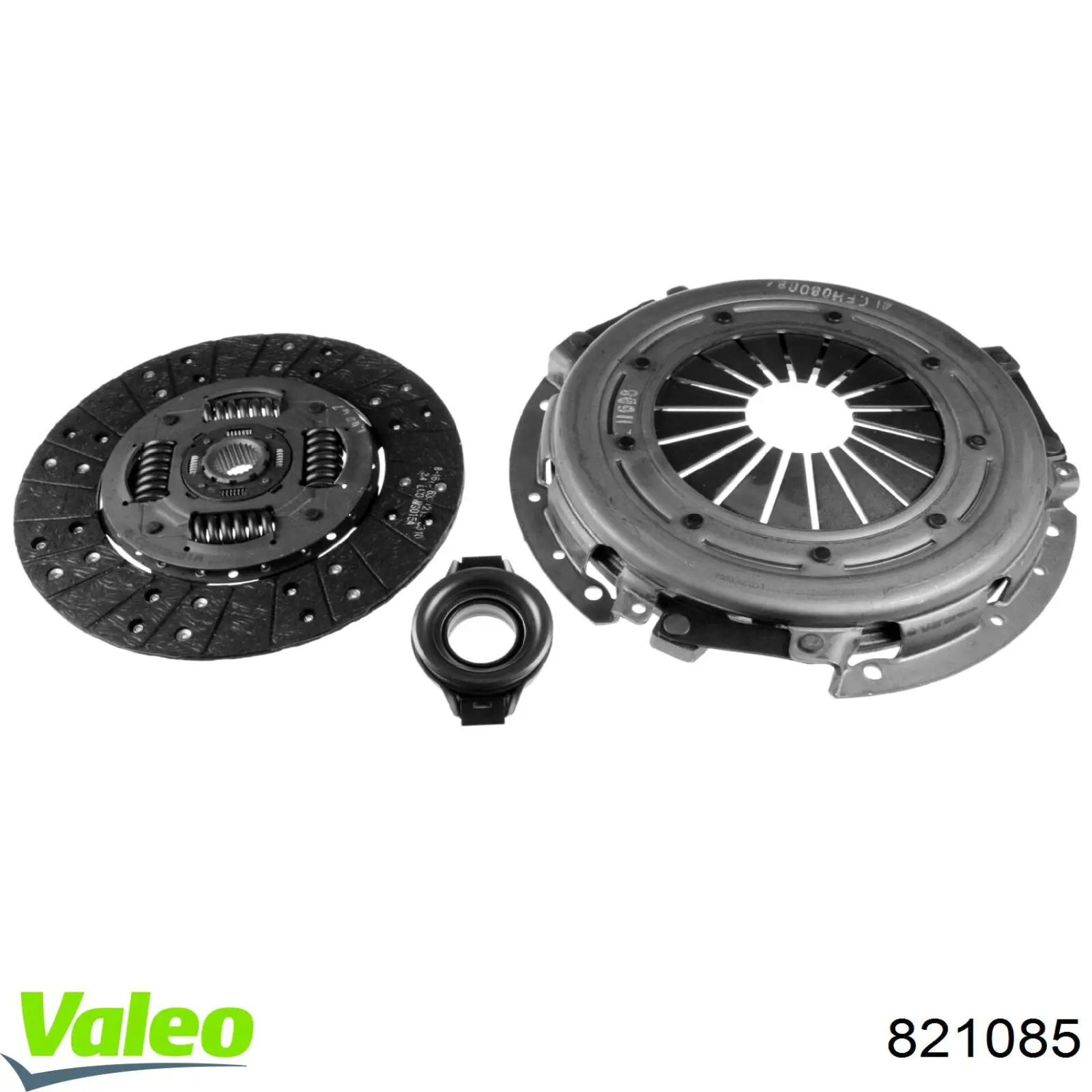 821085 VALEO kit de embrague (3 partes)