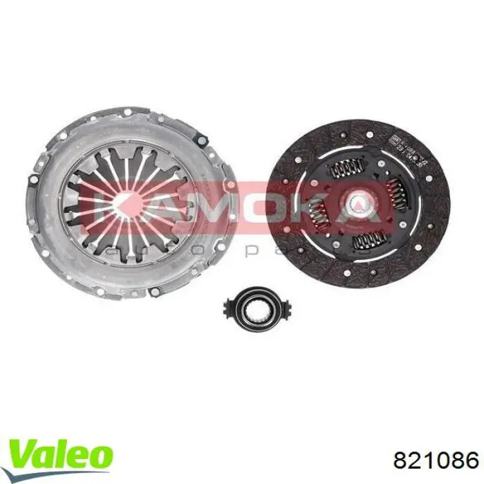 821086 VALEO kit de embrague (3 partes)