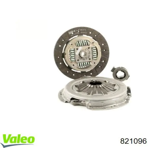 821096 VALEO kit de embrague (3 partes)