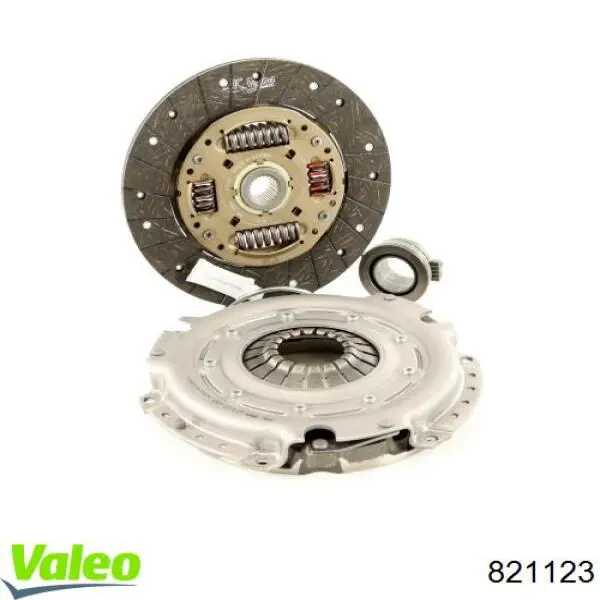 821123 VALEO kit de embrague (3 partes)