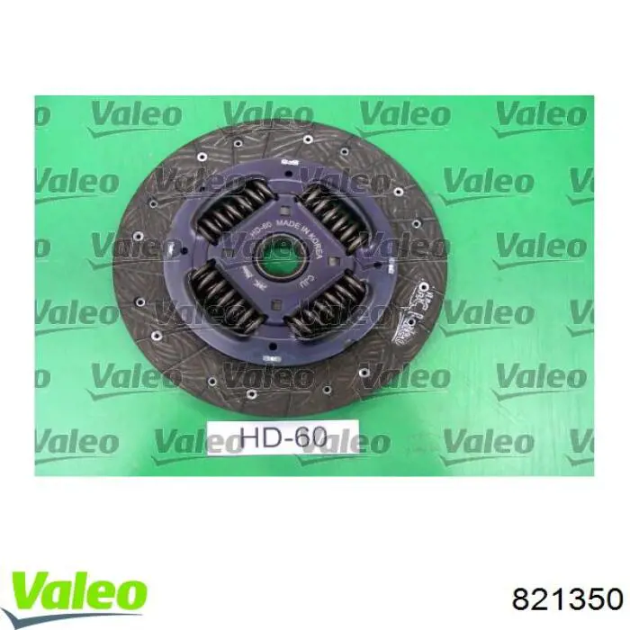 821350 VALEO kit de embrague (3 partes)