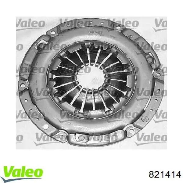 821414 VALEO kit de embrague (3 partes)