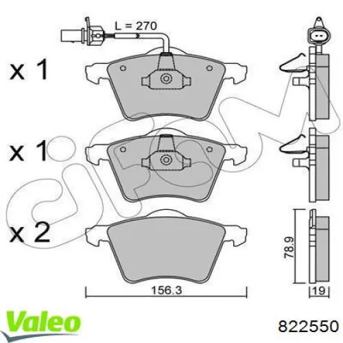 Aire acondicionado capacitor VALEO 822550 precio, desde 95,29 EUR