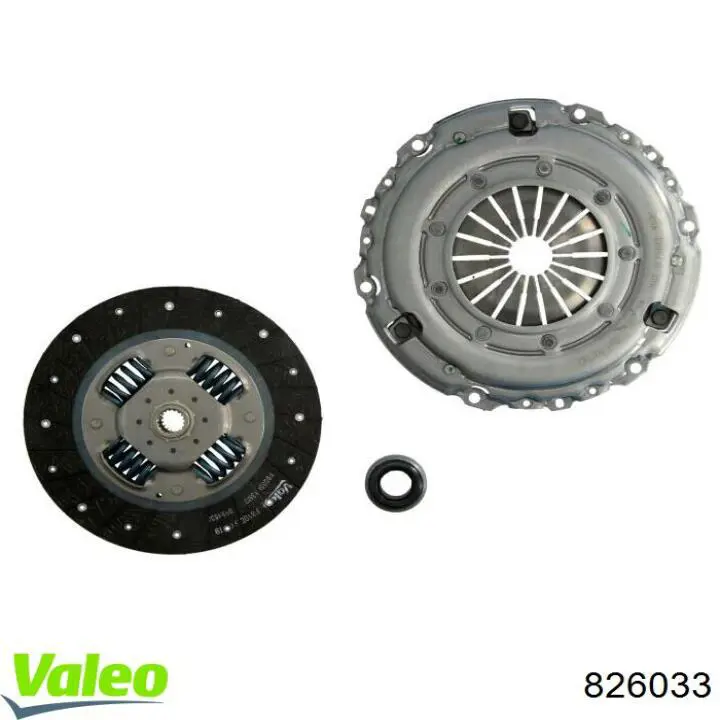 826033 VALEO Embrague motor
