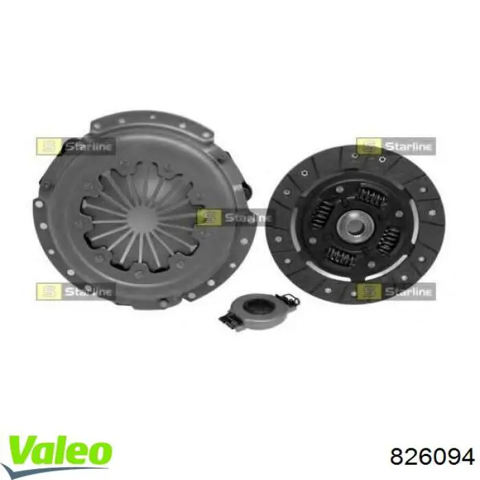 Kit de embrague VALEO 826094