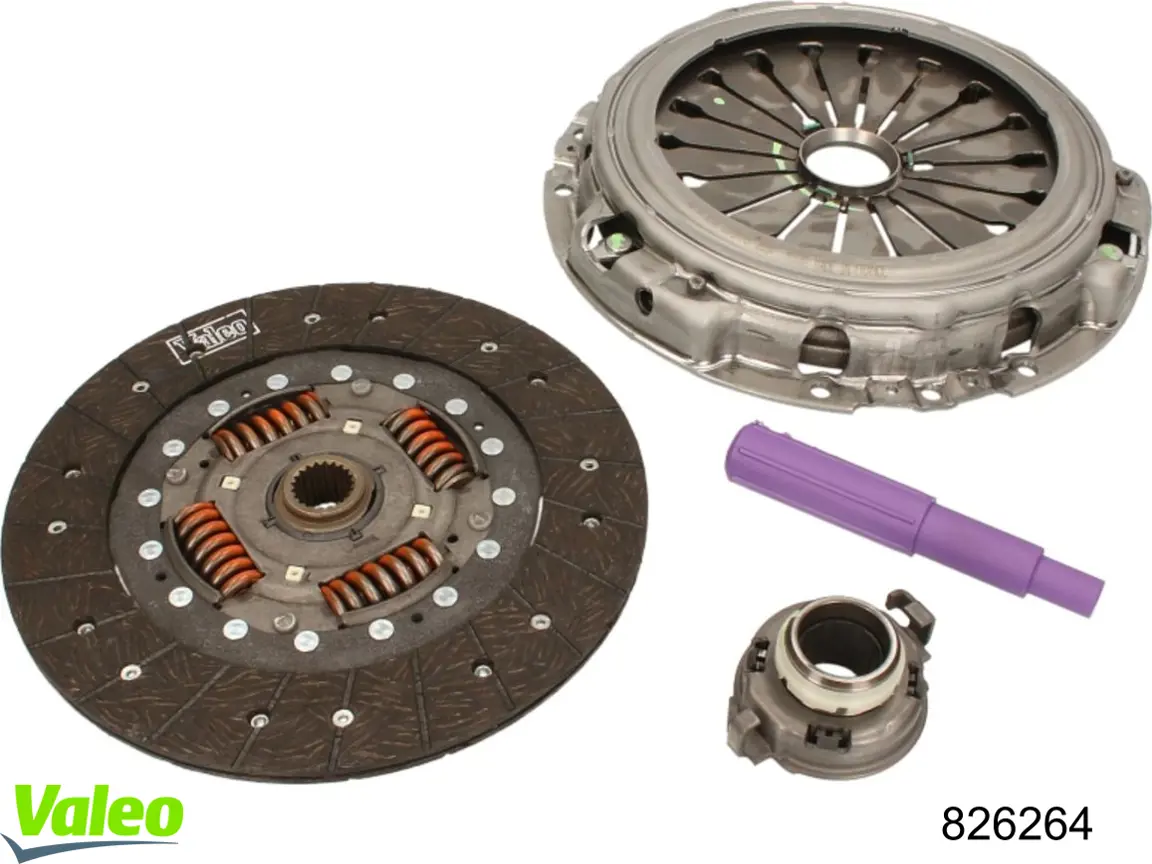 826264 VALEO Embrague motor