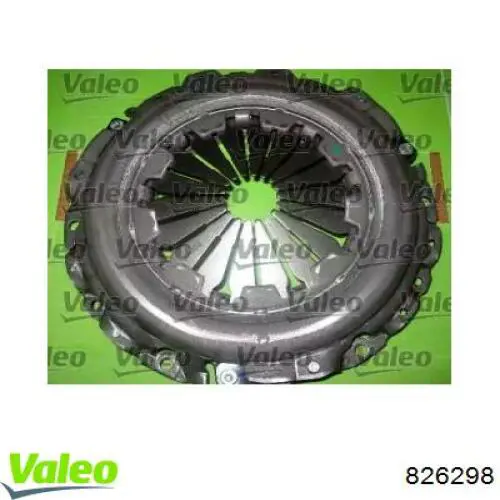 826298 VALEO kit de embrague (3 partes)