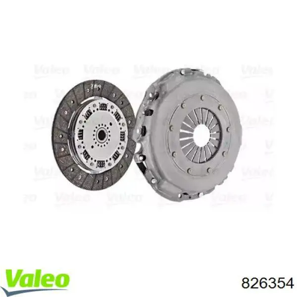 826354 VALEO Embrague motor