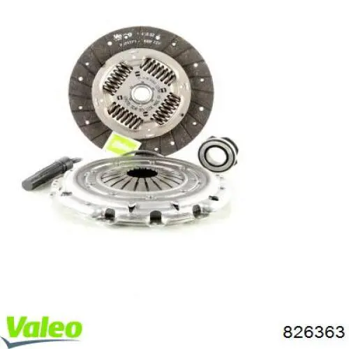 Comprar 826363 VALEO Kit de embrague completo