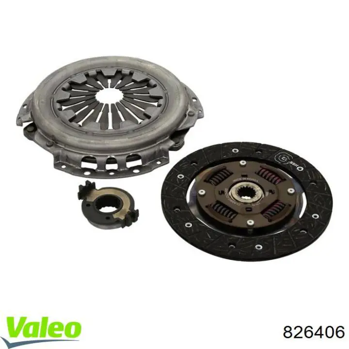 826406 VALEO Embrague motor