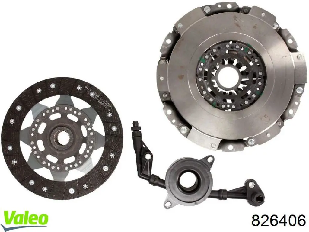 Comprar 826406 VALEO Kit de embrague completo
