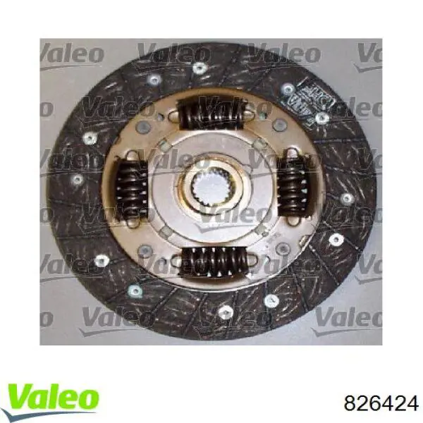 826424 VALEO kit de embrague (3 partes)