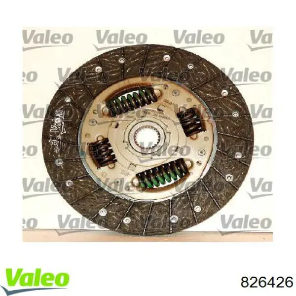 826426 VALEO kit de embrague (3 partes)