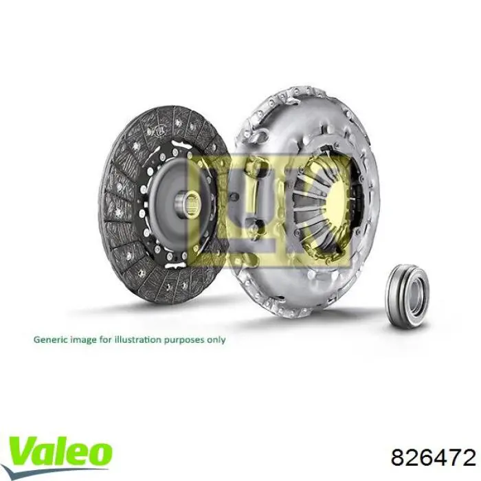 Kit de embrague VALEO 826472
