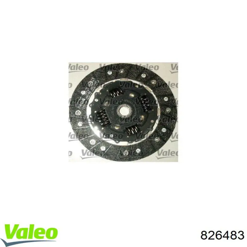 826483 VALEO kit de embrague (3 partes)