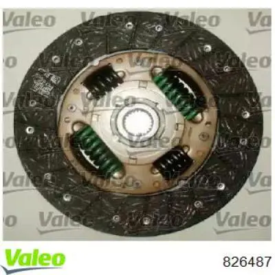 826487 VALEO kit de embrague (3 partes)