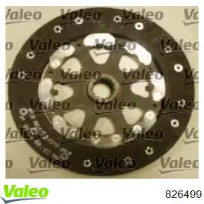 826499 VALEO kit de embrague (3 partes)