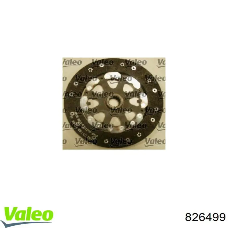826499 VALEO Embrague motor