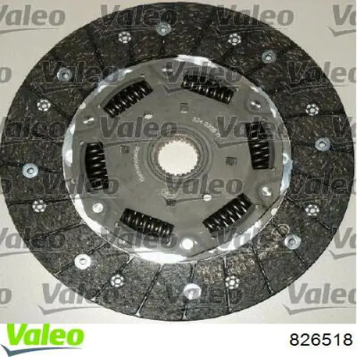 826518 VALEO kit de embrague (3 partes)