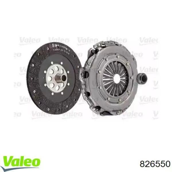 826550 VALEO Embrague motor