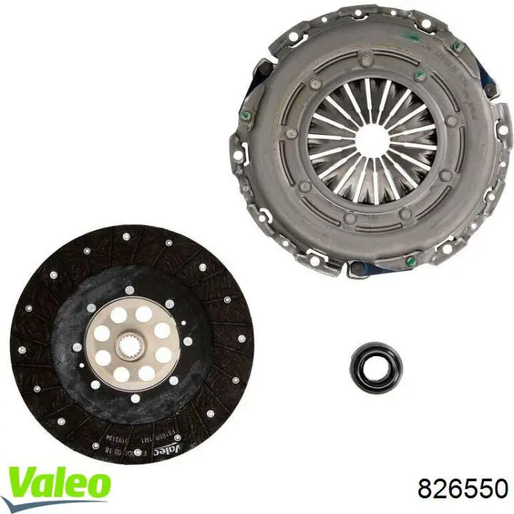 Mecanismo de embrague VALEO 826550 precio, desde 200,95 EUR