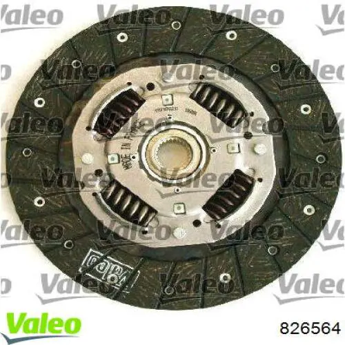 826564 VALEO kit de embrague (3 partes)