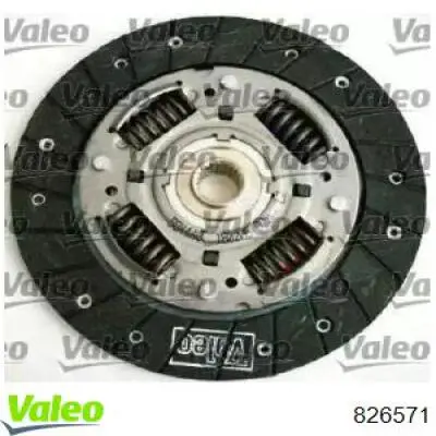 826571 VALEO kit de embrague (3 partes)