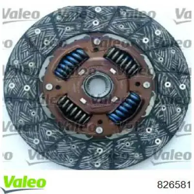 826581 VALEO kit de embrague (3 partes)