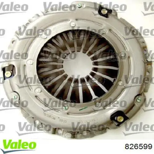 826599 VALEO kit de embrague (3 partes)