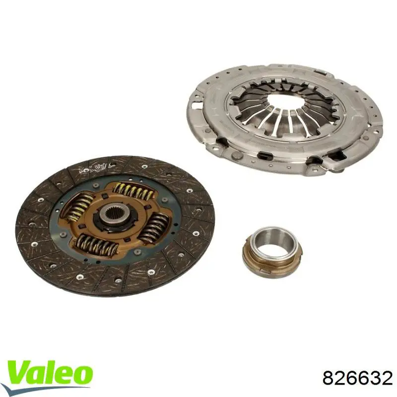 Comprar 826632 VALEO Kit de embrague completo