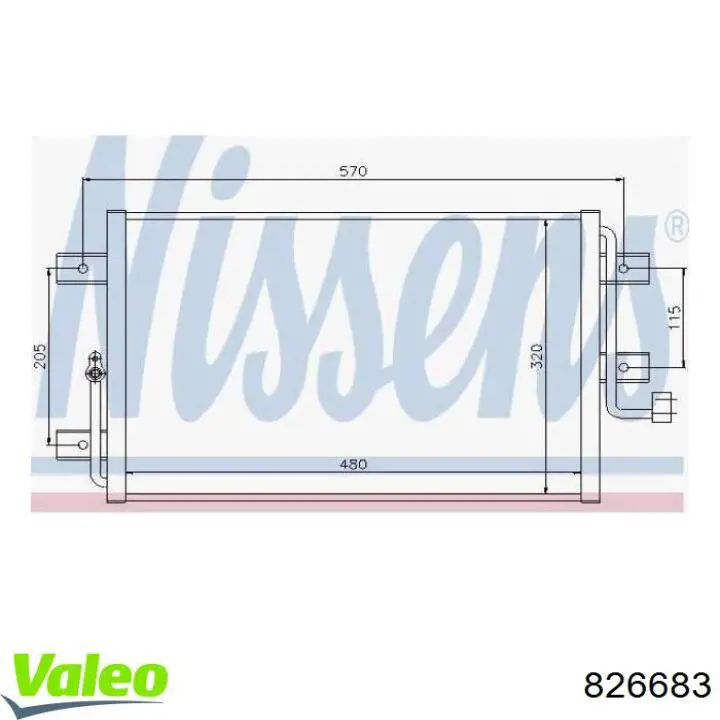 826683 VALEO kit de embrague (3 partes)