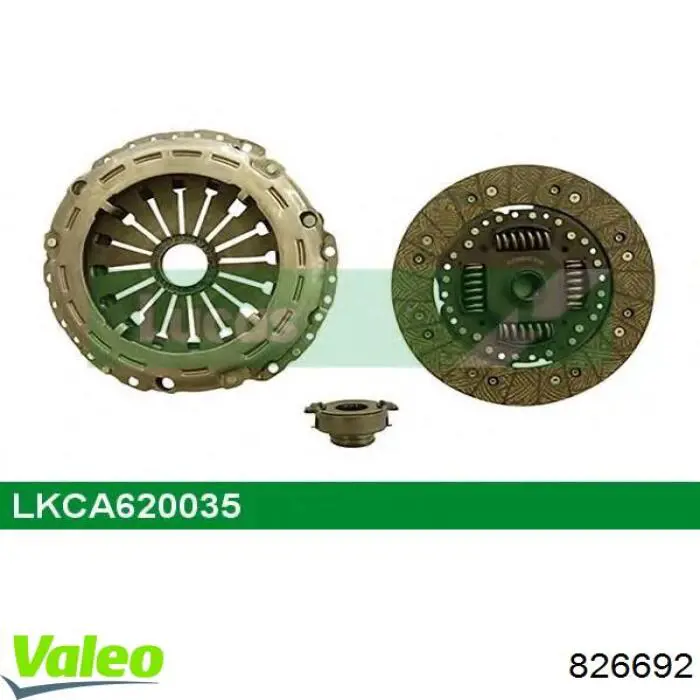 826692 VALEO Embrague motor