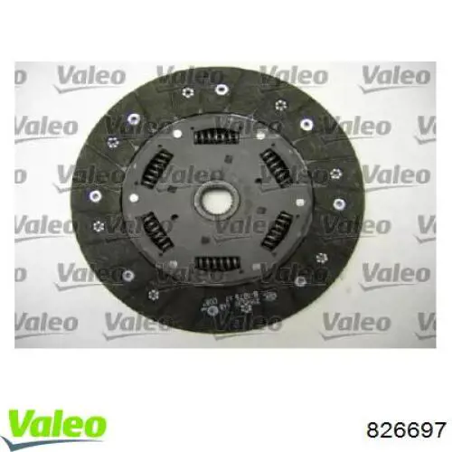 826697 VALEO kit de embrague (3 partes)