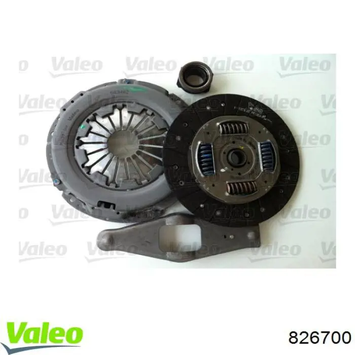 826700 VALEO kit de embrague (3 partes)