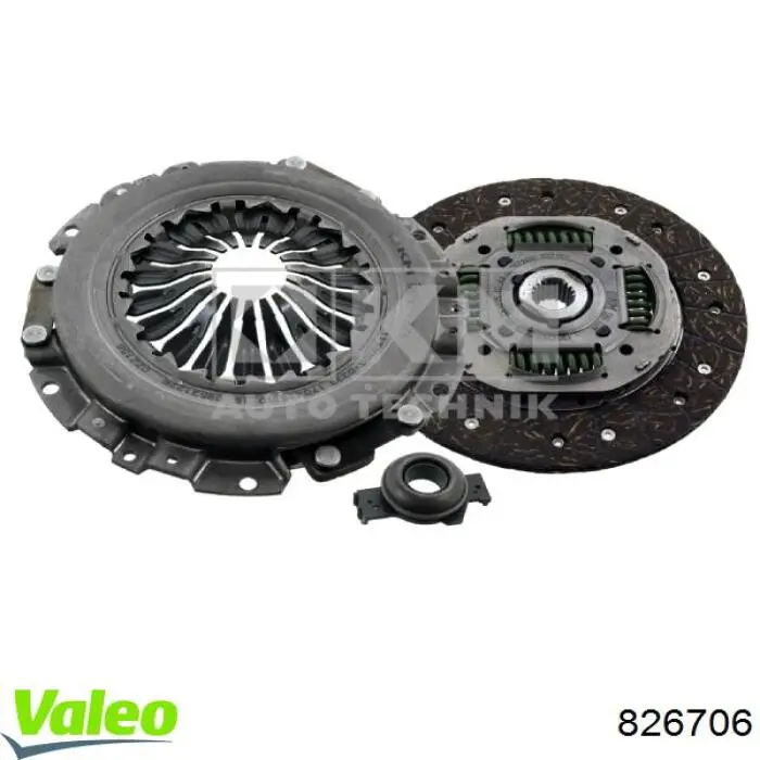 826706 VALEO Embrague motor
