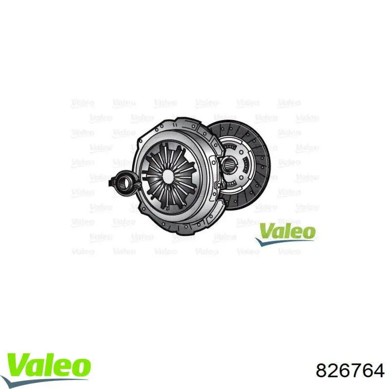 826764 VALEO Embrague motor