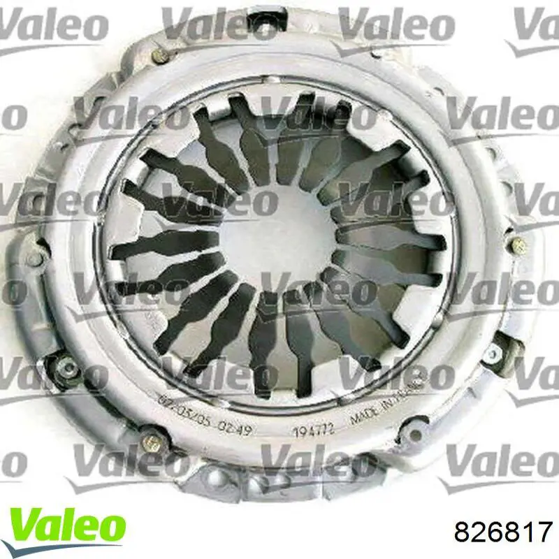 Comprar 826817 VALEO Kit de embrague completo