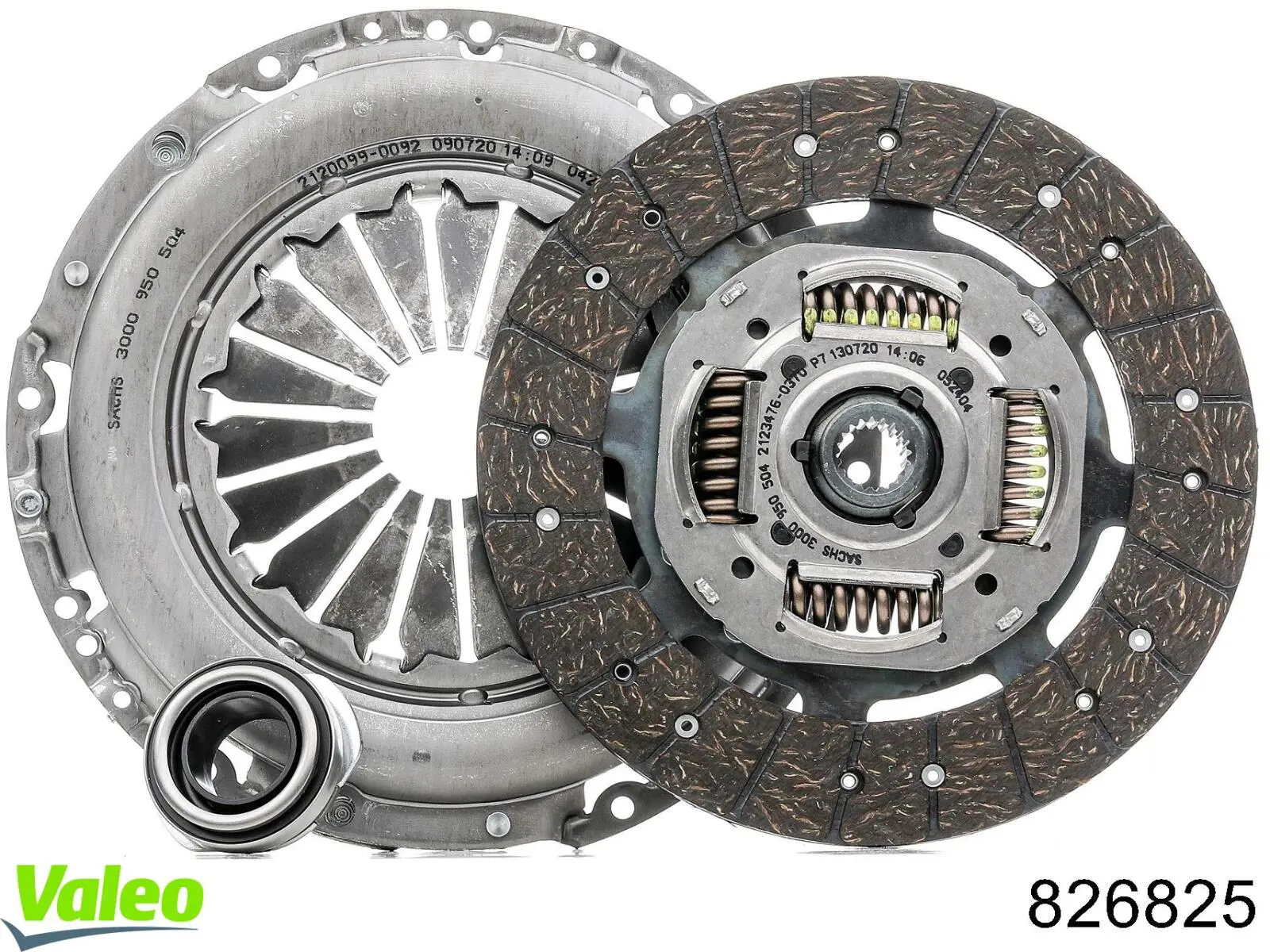 826825 VALEO Embrague motor