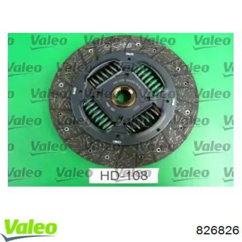 826826 VALEO Embrague motor