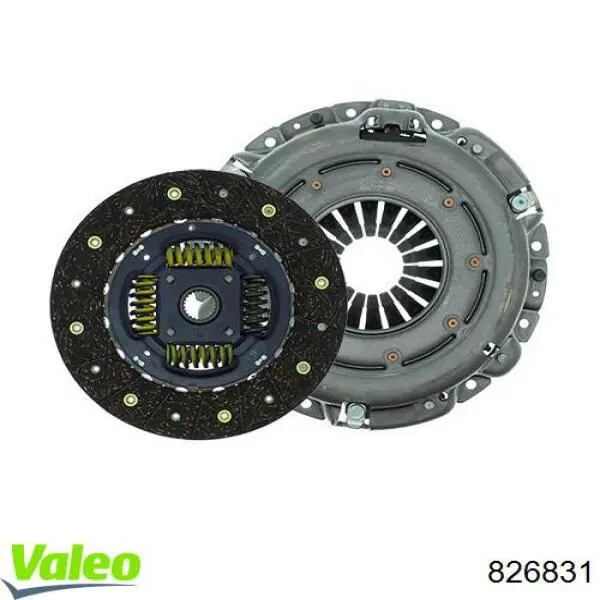 Kit de embrague (3 partes) VALEO 826831