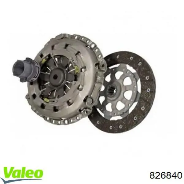 826840 VALEO kit de embrague (3 partes)