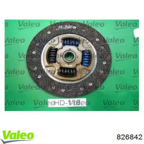 826842 VALEO Embrague motor