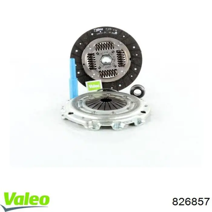 826857 VALEO kit de embrague (3 partes)